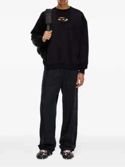 DIESEL Sweatshirt with cut-out detail