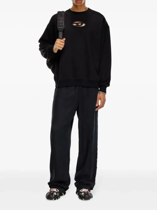DIESEL Sweatshirt with cut-out detail