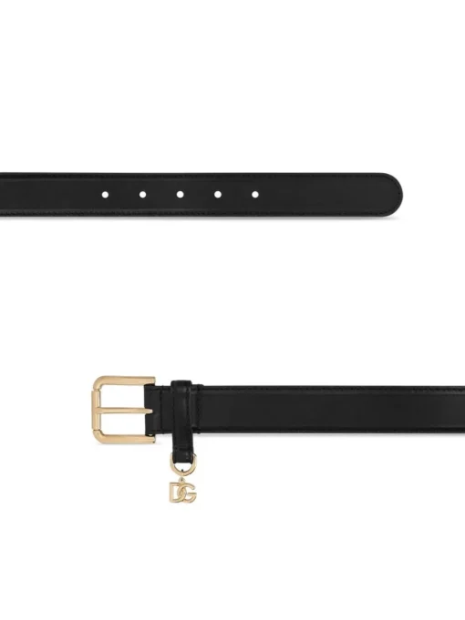 DOLCE & GABBANA Belt with DG charm