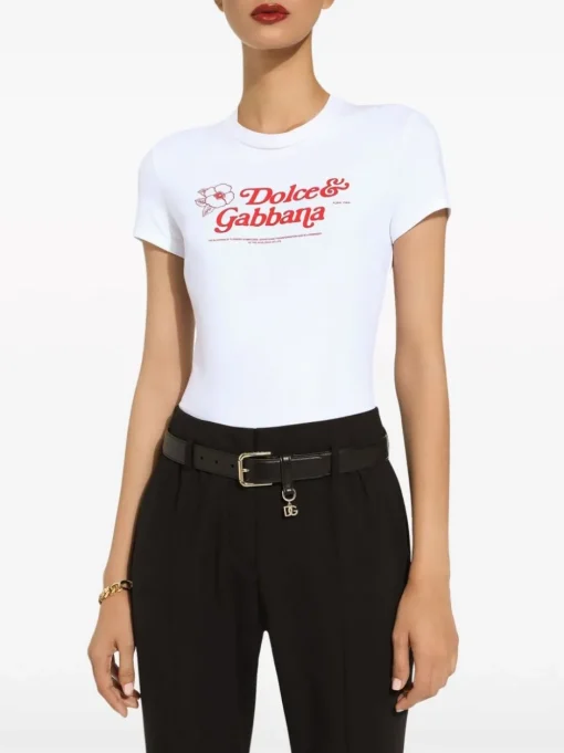 DOLCE & GABBANA Belt with DG charm