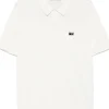 DOLCE & GABBANA Cotton polo shirt with logo plaque