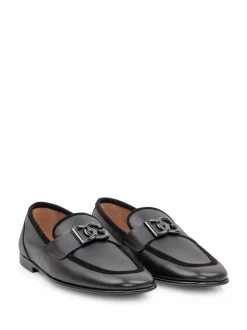 DOLCE & GABBANA Loafers with logo plaque