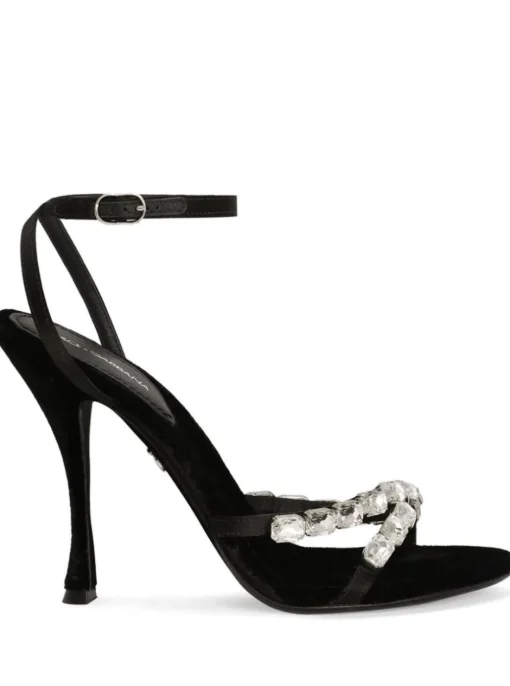 DOLCE & GABBANA Sandals with 105mm crystals