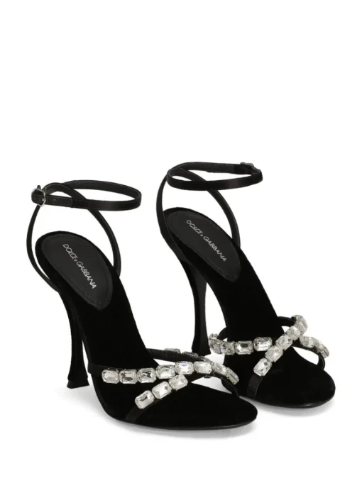 DOLCE & GABBANA Sandals with 105mm crystals