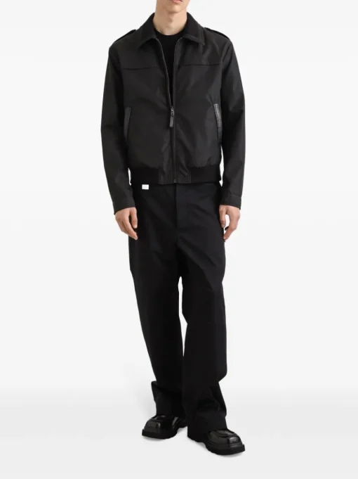 DOLCE & GABBANA Trousers with logo plaque