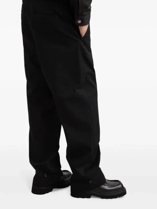 DOLCE & GABBANA Trousers with logo plaque