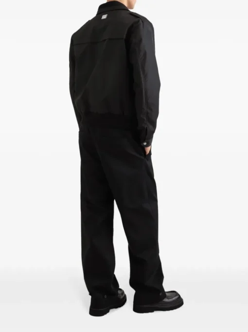 DOLCE & GABBANA Trousers with logo plaque