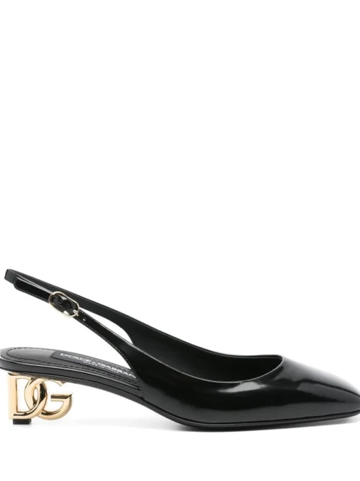 DOLCE & GABBANA Dolce&Gabbana patent leather slingback