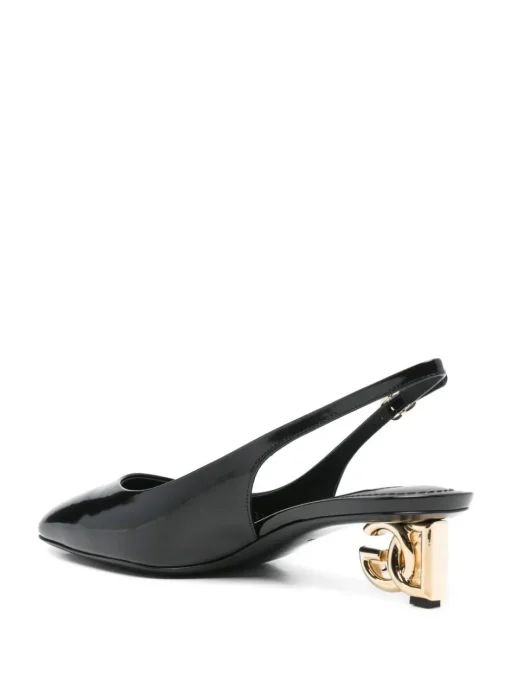 DOLCE & GABBANA Dolce&Gabbana patent leather slingback