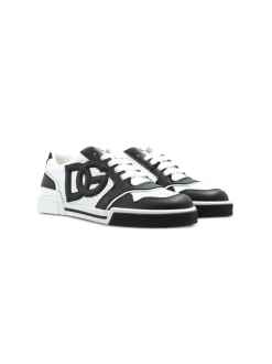 Kids DOLCE & GABBANA KIDS Dolce&Gabbana Kids Leather sneakers