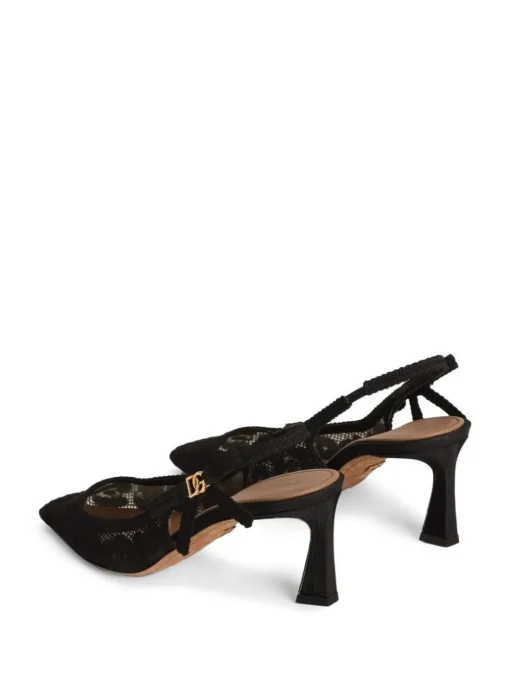 DOLCE & GABBANA Dolce&Gabbana Lace pumps with 60mm back strap
