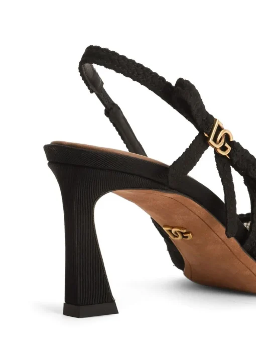 DOLCE & GABBANA Dolce&Gabbana Lace pumps with 60mm back strap