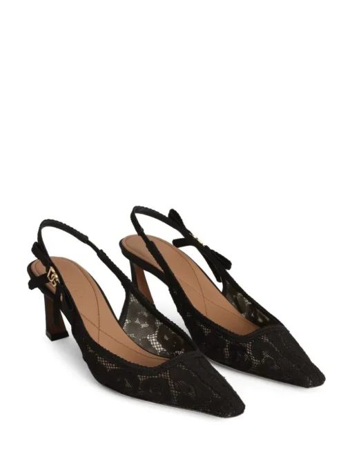 DOLCE & GABBANA Dolce&Gabbana Lace pumps with 60mm back strap