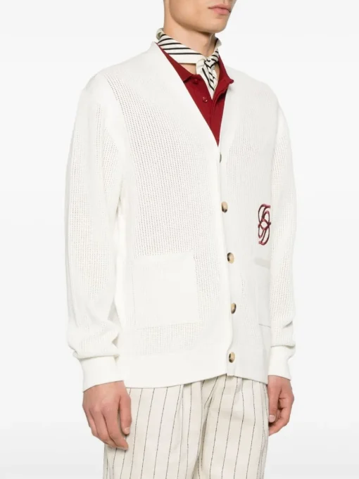 DROLE DE MONSIEUR Drôle De Monsieur Le Cardigan Monogramme jacket