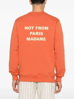 DROLE DE MONSIEUR Drôle De Monsieur Top Le Sweatshirt Slogan