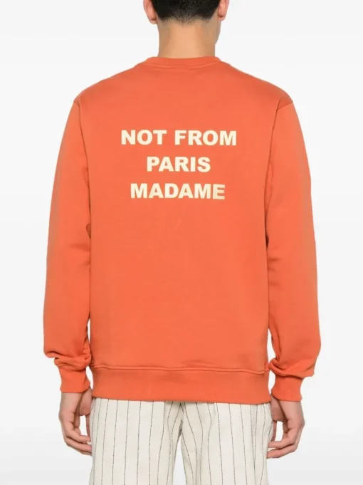 DROLE DE MONSIEUR Drôle De Monsieur Top Le Sweatshirt Slogan