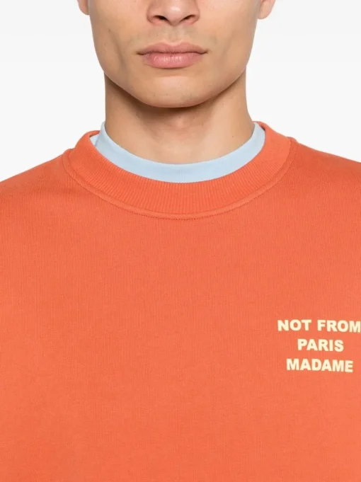 DROLE DE MONSIEUR Drôle De Monsieur Top Le Sweatshirt Slogan