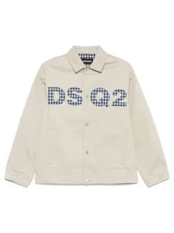 Kids/BOY DSQUARED KIDS DSQUARED2 KIDS Jacket with embroidery