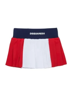 Kids DSQUARED KIDS DSQUARED2 KIDS Pleated skirt with print