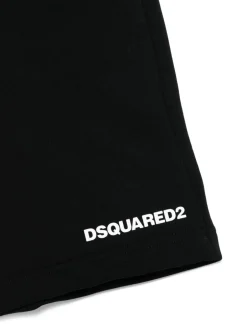 Kids/BOY DSQUARED KIDS DSQUARED2 KIDS Sports shorts with patch