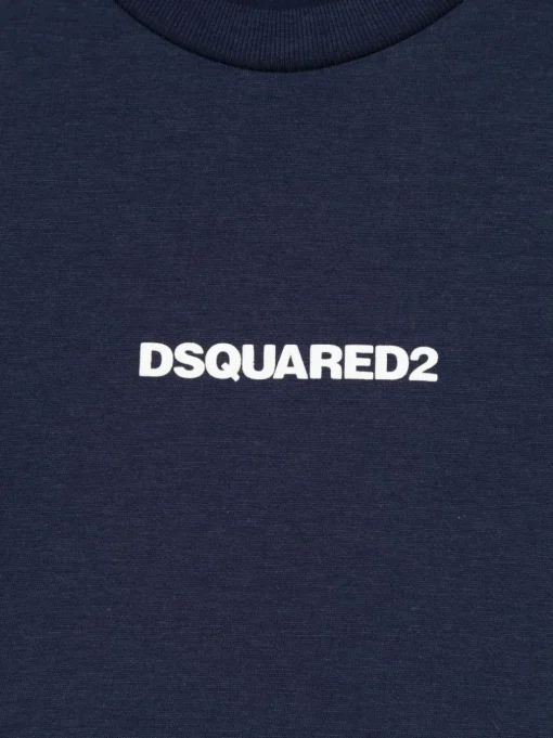 Kids DSQUARED KIDS DSQUARED2 KIDS T-shirt with rubberized logo
