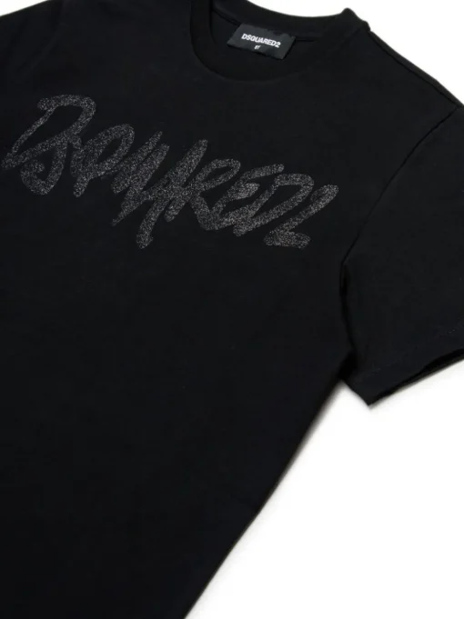 Kids/BOY DSQUARED KIDS DSQUARED2 KIDS T-shirt with glitter logo