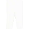 ELISABETTA FRANCHI Crepe trousers with logo plaque
