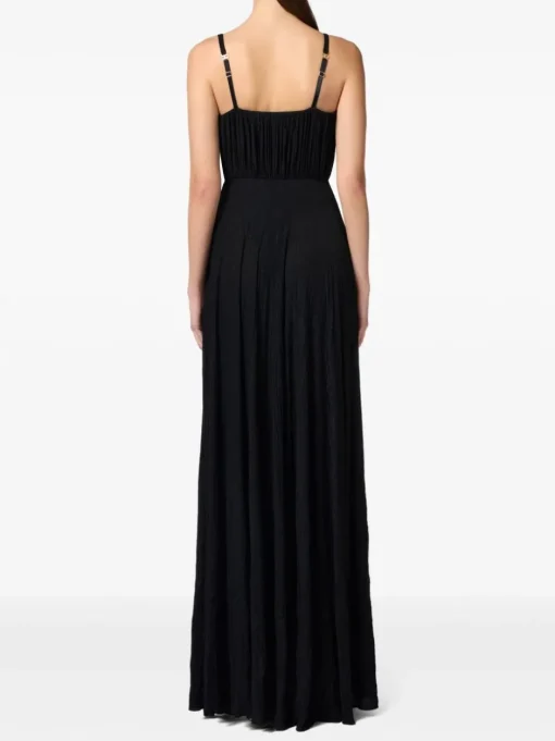 ELISABETTA FRANCHI dress with floral applications