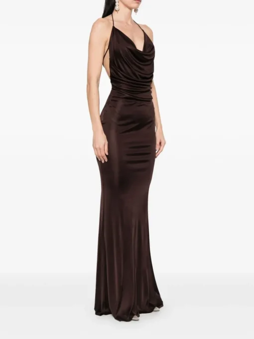ELISABETTA FRANCHI Dress with open back
