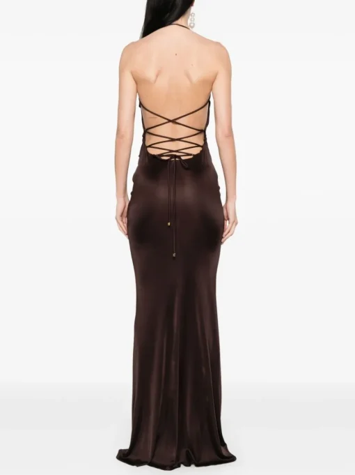 ELISABETTA FRANCHI Dress with open back