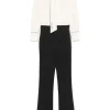 ELISABETTA FRANCHI One-piece georgette jumpsuit