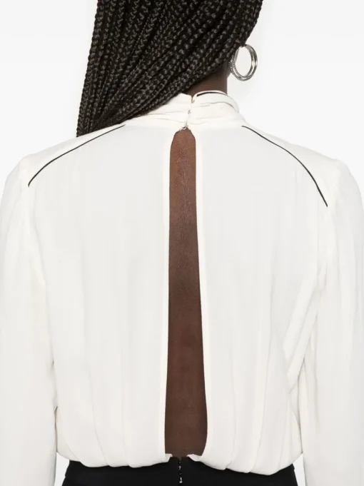 ELISABETTA FRANCHI One-piece georgette jumpsuit