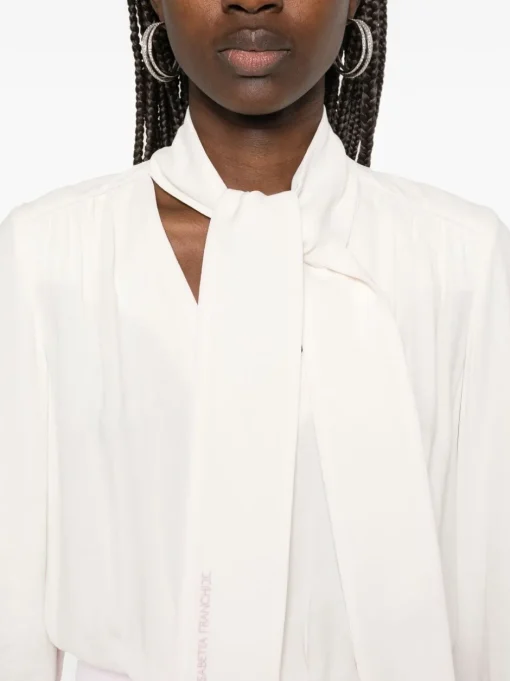 ELISABETTA FRANCHI One-piece georgette jumpsuit