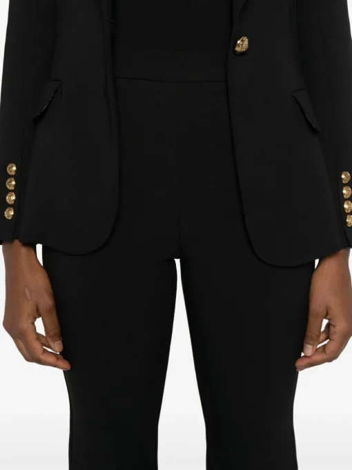ELISABETTA FRANCHI Single-breasted crepe suit