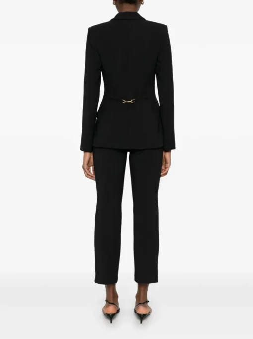 ELISABETTA FRANCHI Single-breasted crepe suit