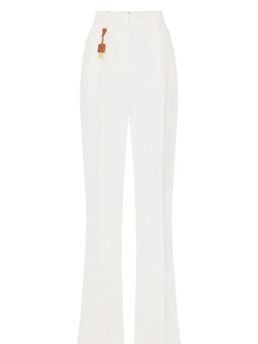 ELISABETTA FRANCHI Trousers with pendant