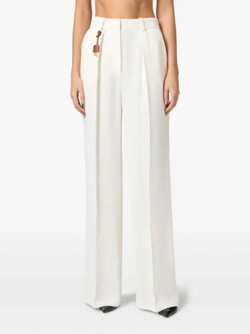 ELISABETTA FRANCHI Trousers with pendant