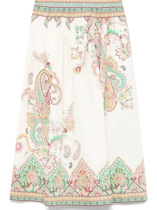 ETRO Midi skirt with print