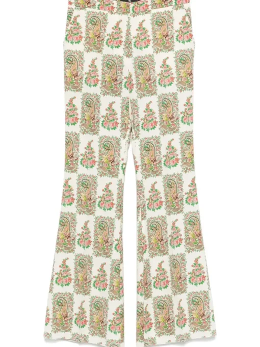 ETRO Paisley print trousers