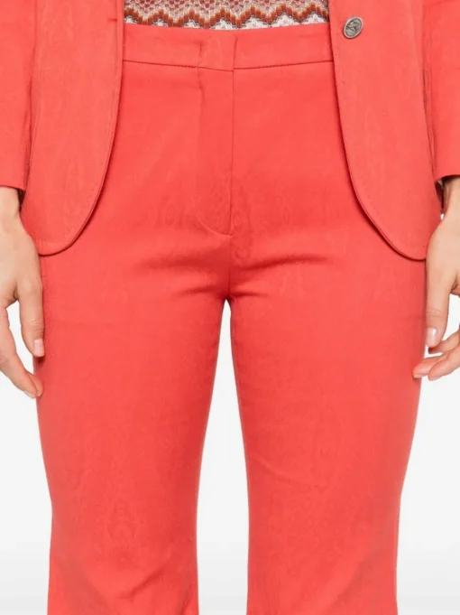 ETRO Trousers with jacquard paisley print