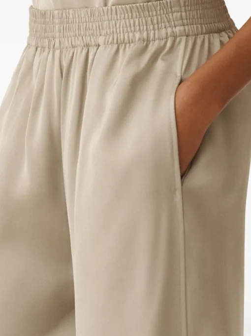 FABIANA FILIPPI Wide leg satin trousers