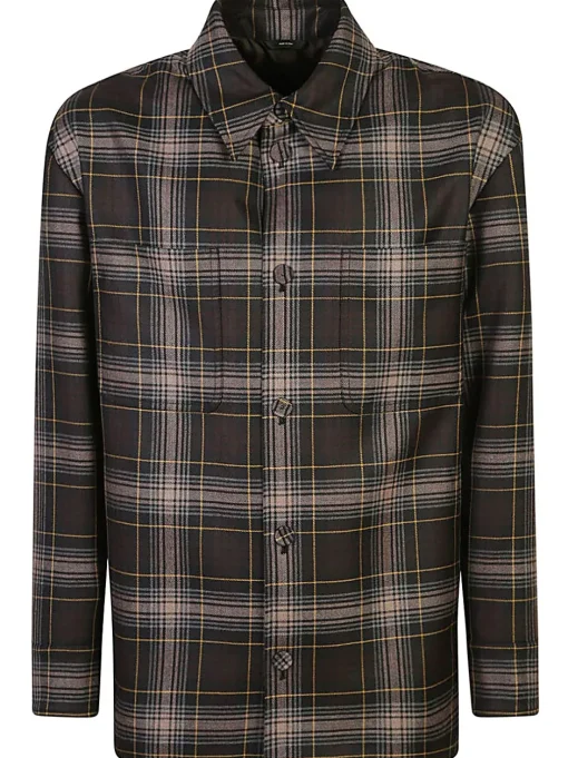 FENDI Blouson Go-To Jacket in Tartan