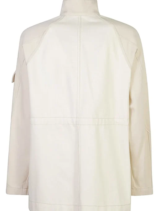 FENDI Blouson denim jacket with oversized fit