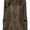 FENDI , FF silk shirt