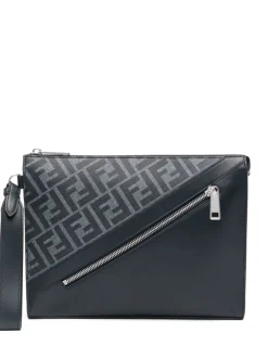 FENDI Diagonal Flat Pouch