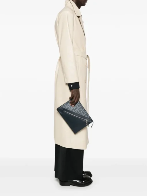 FENDI Diagonal Flat Pouch