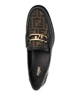 FENDI OLock loafers
