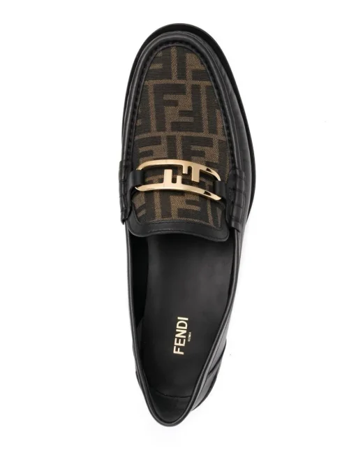 FENDI OLock loafers