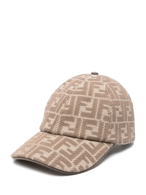 FENDI FF jacquard cape