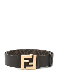 FENDI FF Squared reversible belt